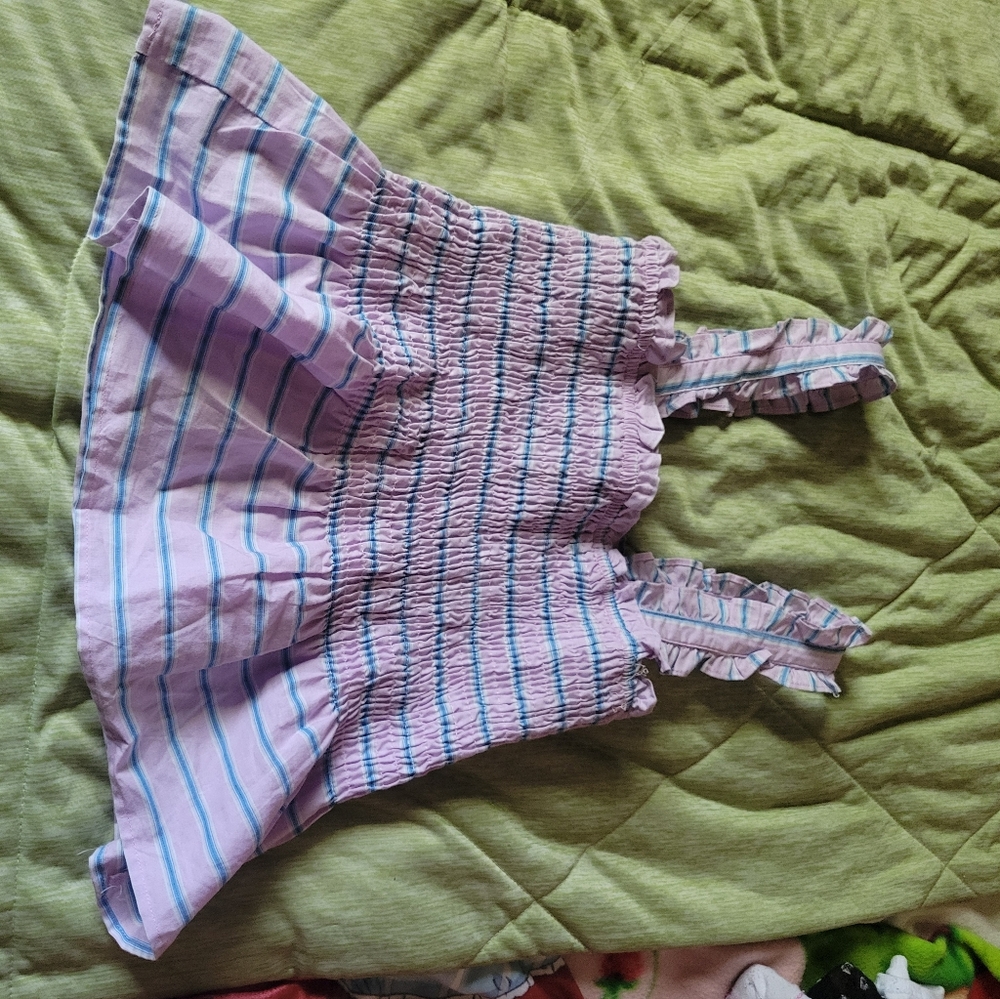 Baby doll top pink